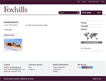Tablet Screenshot of foxhills.skchase.com