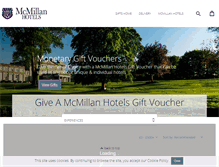 Tablet Screenshot of mcmillanhotels.skchase.com