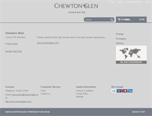 Tablet Screenshot of chewtonglenresort.skchase.com